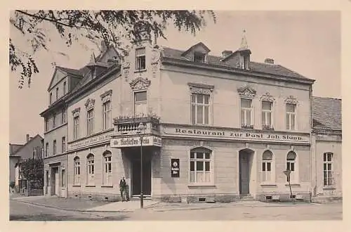 alte orig. AK Küdinghoven b Bonn a. Rhein Beuel Gasthof Restaurant zur Post Kurfürsten Bräu Johann Stupp