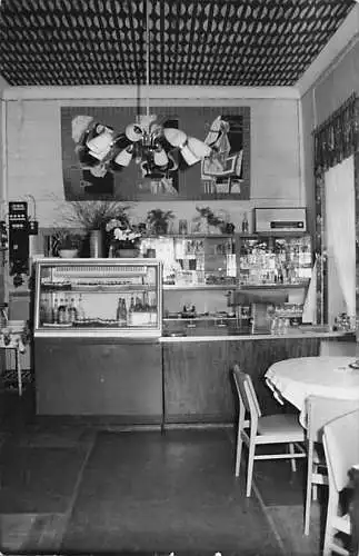 alte orig. AK Falkenberg Mark b Freienwalde Oderberg Eberswalde Hohenfinow Gaststätte Carlsburg Innenansicht ca. 60er/70er Jahre