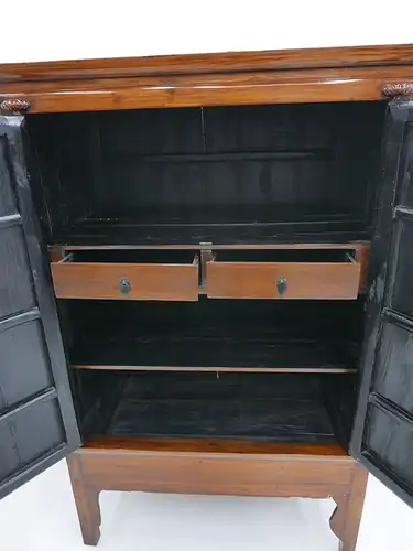 2112-asiatischer Kolonialstil-Kasten-Schrank-Wohnzimmerkasten-Wohnzimmerschrank-