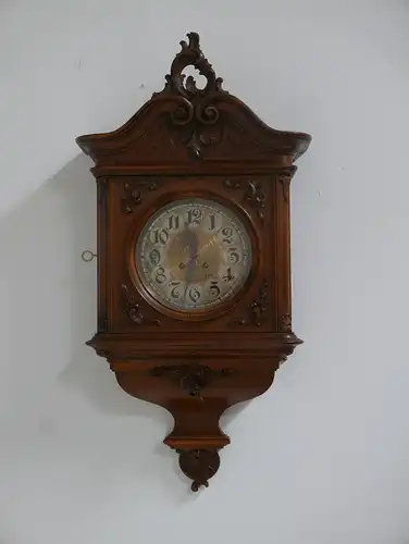 4120D-Pfeiferl Barock Wanduhr-Uhr-ORIGINAL Pfeiferl Barock-Wanduhr-Pendeluhr-Uhr