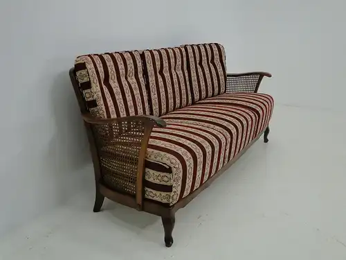 4454-Chippendale Sofa-Couch-Chippendale-Polsterbank-Bank-Sitzbank-3er Bank-Couch