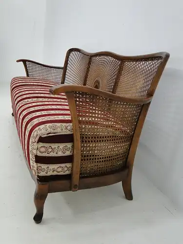 4454-Chippendale Sofa-Couch-Chippendale-Polsterbank-Bank-Sitzbank-3er Bank-Couch