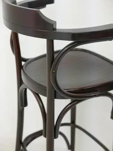 3174-3175-Bugholzsessel-Barhocker-Hocker-Bugholz-Thonet-J&J Kohn-Bugholzbarhocke