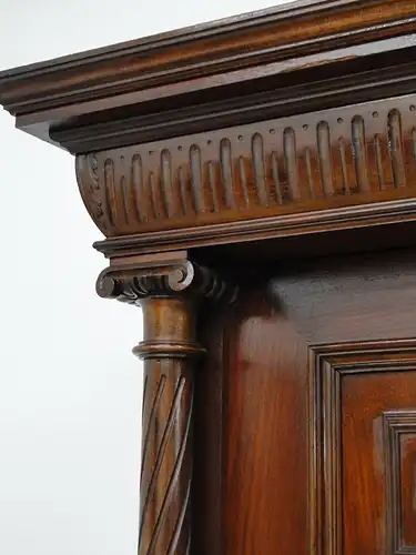 5175D-Historismuskasten-Schrank-Kasten-Kleiderkasten-altdeutscher Schrank