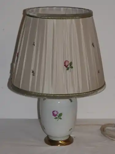 4400-Augartenlampe-Lampe-Tischlampe-ORIGINAL AUGARTEN PORZELLAN-Nachttischlampe-