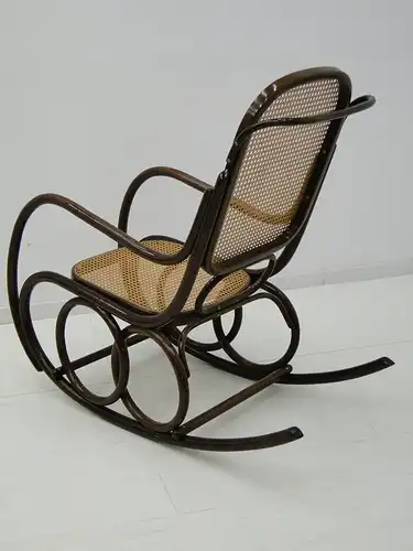 4915-Schaukelstuhl-Bugholzsessel-Thonet-Bugholzschaukelstuhl-Wippstuhl-Wiener Ge