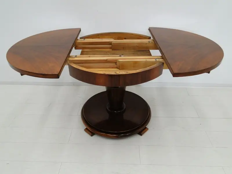 5232-Art Deco Tisch-Tisch-Ausziehtisch-Esstisch-Beistelltisch-Art Deco-Salontisc 3