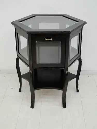 2112-Vitrinen-Vitrinentisch-Glasvitrine-Beistelltisch-Tisch-Schaukasten-Schaukas
