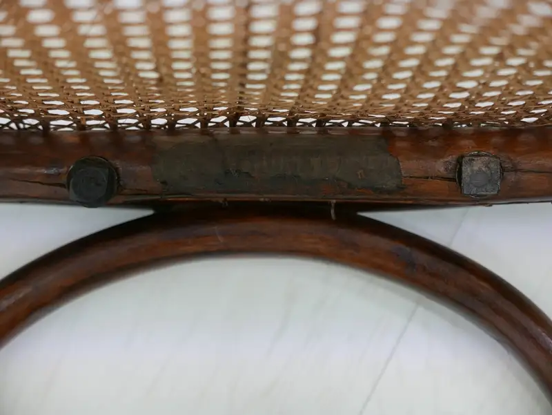 4975D-THONET Schaukelstuhl-Bugholz-ORIGINAL THONET-Kinder Schaukelstuhl-Wippstuh 8