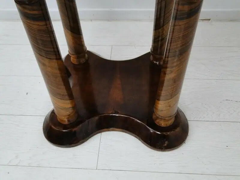 3053D-ORIGINAL Biedermeier-Spieltisch-Konsole-Biedermeier-Konsolentisch-Spieltis 6