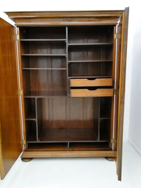 2743D-Barockstilschrank-Kleiderkasten-Schrank-Barockstil um 1920-Kleiderschrank- 4