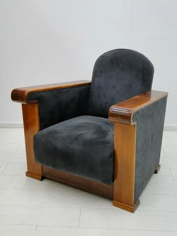 5958D-Art Deco Fauteuil-Designerstuhl-Armlehnensessel-Fauteuil-Armlehnenstuhl-Ar 0