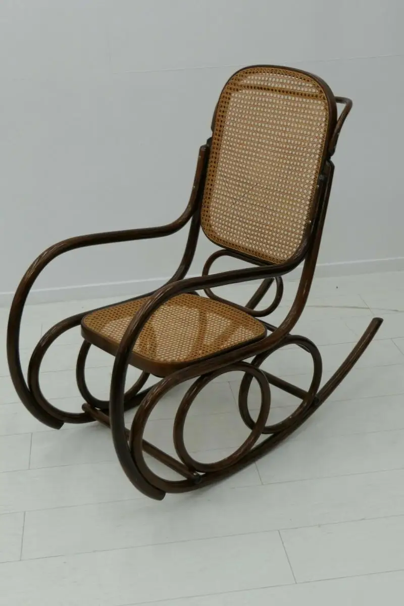 5389-Thonet Schaukelstuhl-Bugholz-Wippstuhl-Schaukelstuhl-Thonet-Kippstuhl- 0