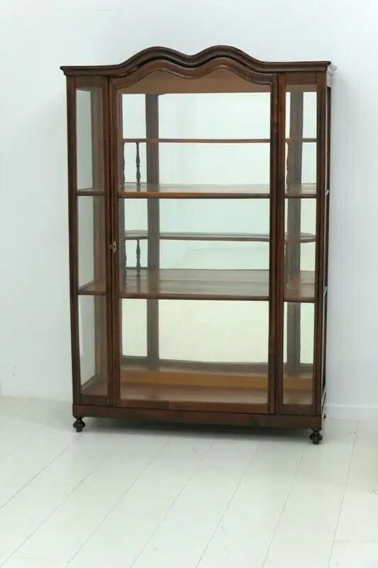 6005-Spätbiedermeiervitrine-Vitrine-Biedermeier-Vitrinenschrank-Glasvitrine-1860 1