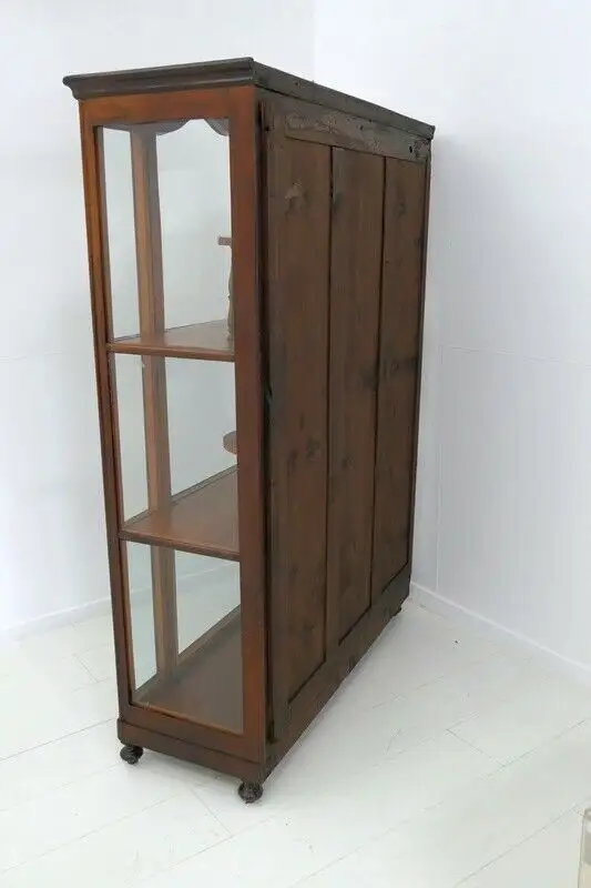 6005-Spätbiedermeiervitrine-Vitrine-Biedermeier-Vitrinenschrank-Glasvitrine-1860 8