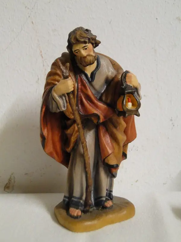 5444D-Krippenfiguren-LEPi-17 Figuren der Marke Lepi-Krippe-Krippenset-10cm hoch 6