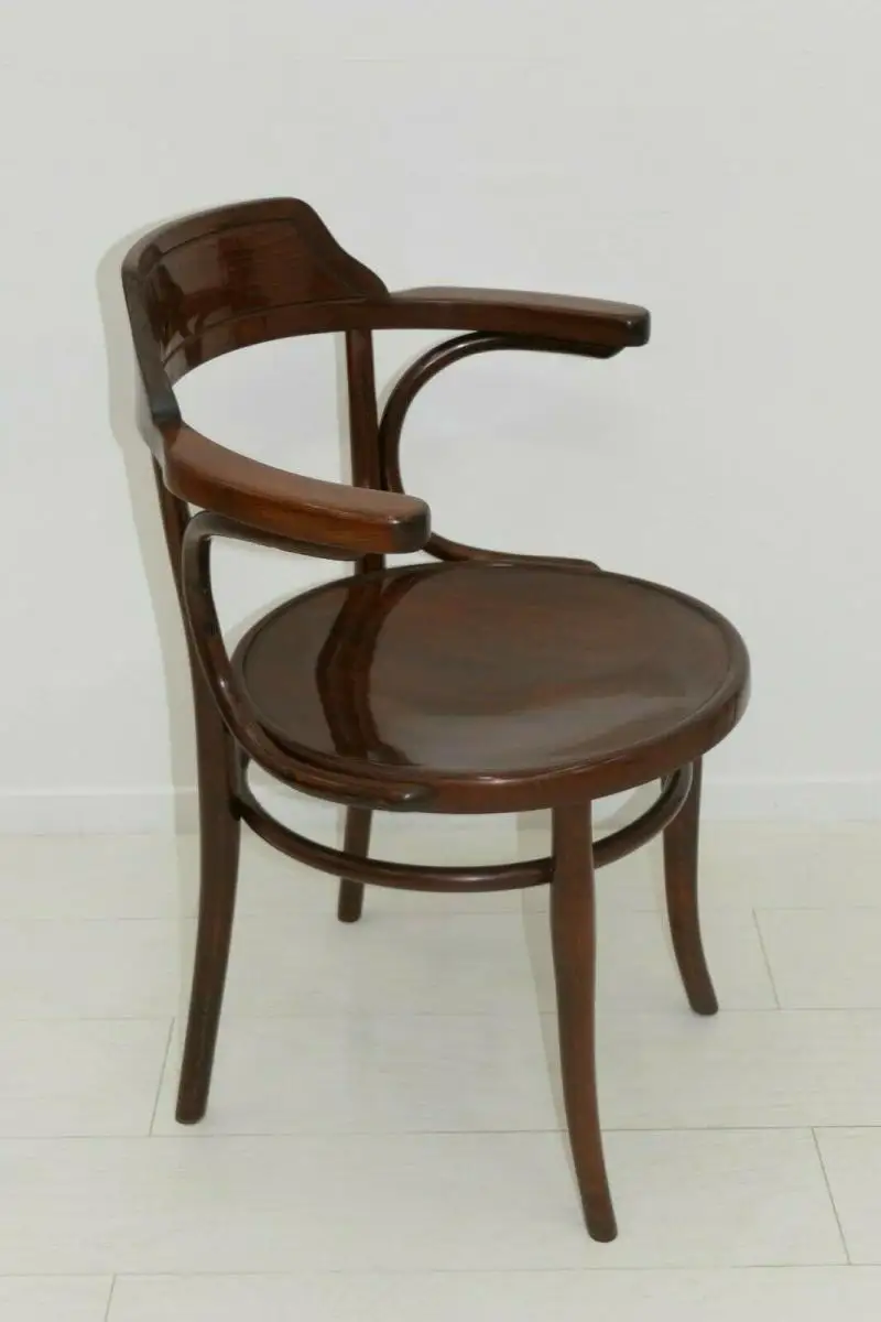 3072D-Armlehnenstuhl-Jugendstil-Sessel-Stuhl-Thonet Stuhl-Armlehnensessel-Thonet 3