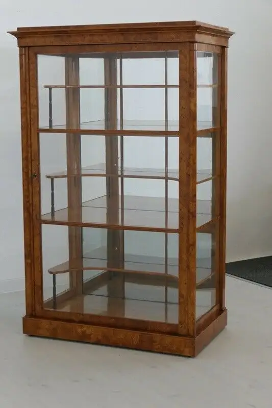 Biedermeiervitrine-Vitrinenschrank-Biedermeier-Vitrine-Glasvitrine-H60069 2