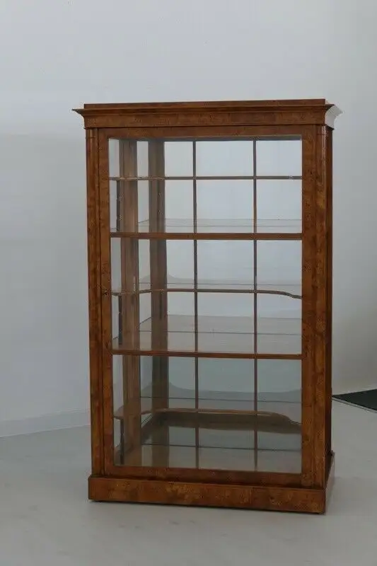 Biedermeiervitrine-Vitrinenschrank-Biedermeier-Vitrine-Glasvitrine-H60069 3