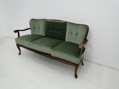 4595D-Chippendalesitzgruppe-Garnitur-Chippendale-Wiener Geflecht-Sofa-Tisch-Set-