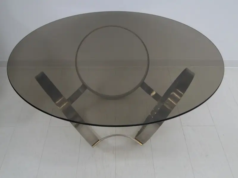 5201-Glastisch-Tisch-Designer Tisch-Beistelltisch-Bauhaus 2