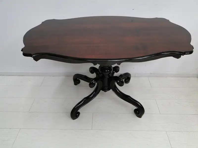 2817D-ORIGINAL BIEDERMEIER-Salontisch-Tisch-Couchtisch-Biedermeier-Beistelltisch 0