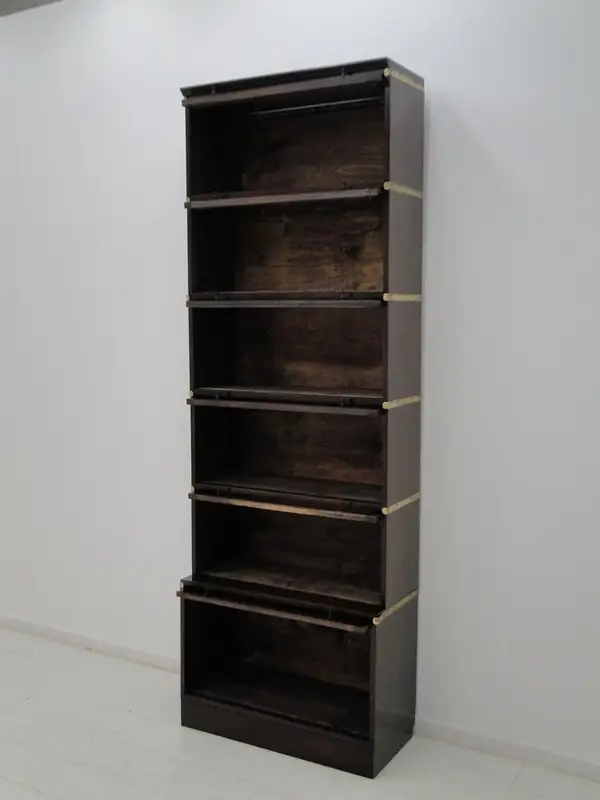 5824-amerikanischer Bücherschrank-Schrank-Amerikaner-Büchervitrine-Kasten-Vitrin 3