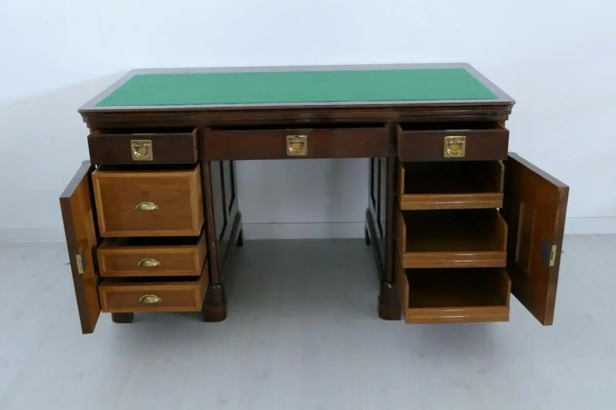 Jugendstilschreibtisch-Herrenschreibtisch-Tisch-Schreibtisch-Jugendstil-H60986 2