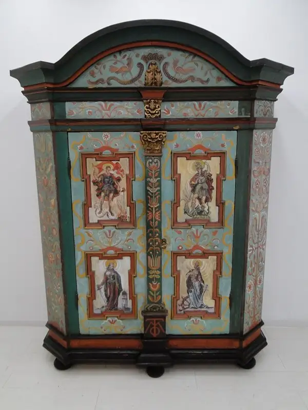 3750D-Bauernschrank-Kleiderkasten-Kleiderschrank-Barockkasten-Schrank-Barock 0