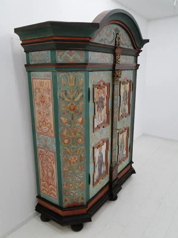 3750D-Bauernschrank-Kleiderkasten-Kleiderschrank-Barockkasten-Schrank-Barock 2