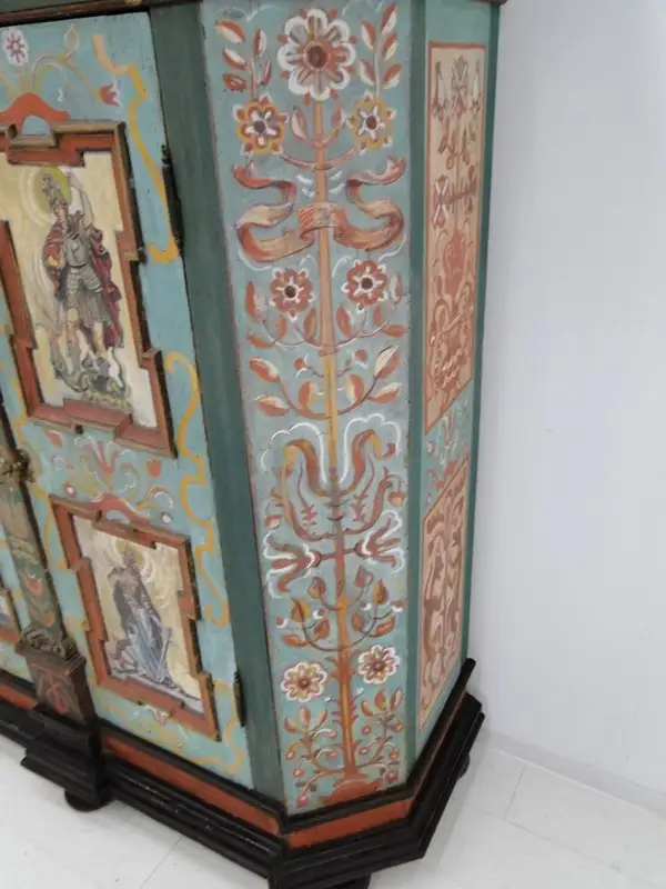 3750D-Bauernschrank-Kleiderkasten-Kleiderschrank-Barockkasten-Schrank-Barock 9
