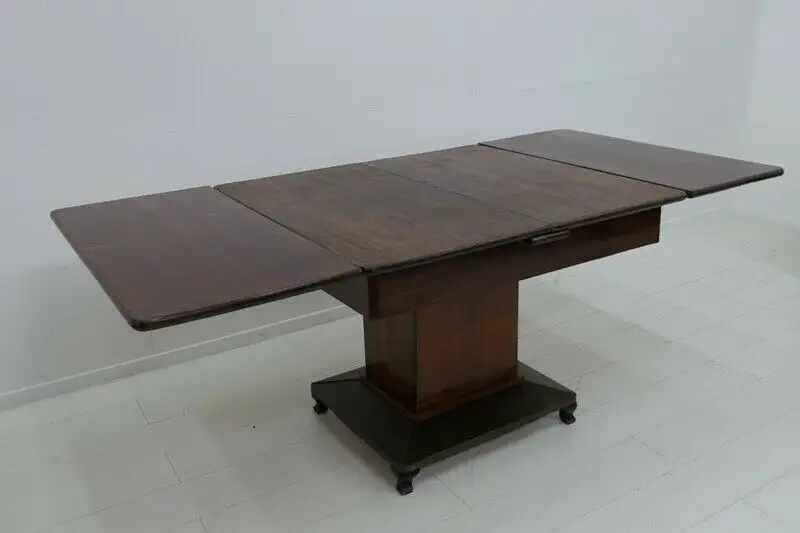 6067-Jugendstiltisch-Esstisch-Tisch-Wohnzimmertisch-Ausziehtisch-Jugendstil- 7