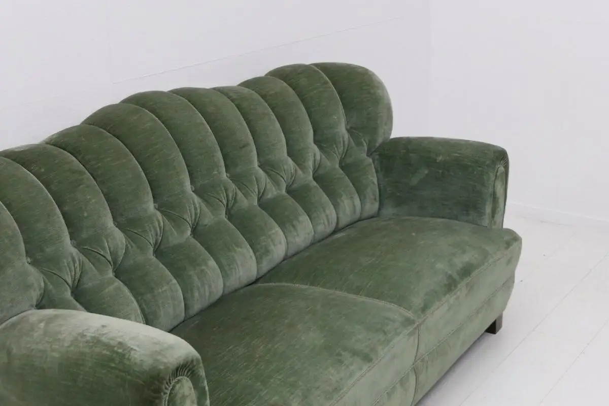 6117-Art Deco Couch-Sitzbank-Sofa-Art Deco-Bank-Couch-Art Deco Sofa-3Sitzer-Pols 3
