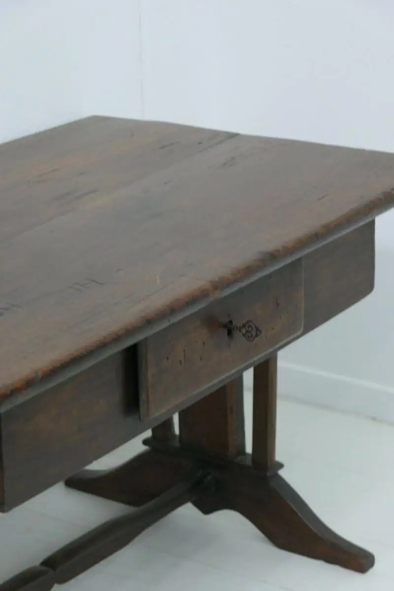 6124-Schreibtisch-rustikal-Tisch-Schreibmöbel 4