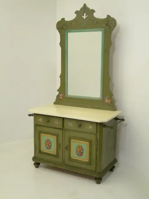 3503-Frisierkommode-Kommode-Anrichte-Schminkanrichte-Landhausstil-Bauernstube 3