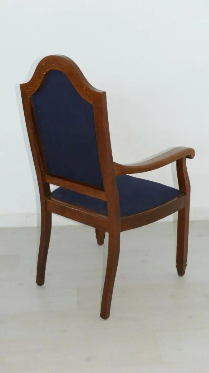 H61093-Art Deco-Fauteuil-Armlehnenstuhl-Sessel-Fauteuil-Stuhl-Art Deco-Armlehnen 1