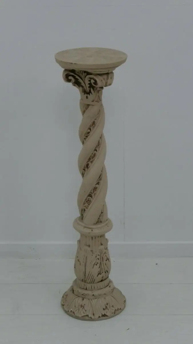 5976-Blumensäule-Steinsäule-Säule-Speckstein 0