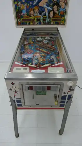 2448-Flipper-Flippermaschine-Flipperautomat-Pin Ball-Old Coney Island