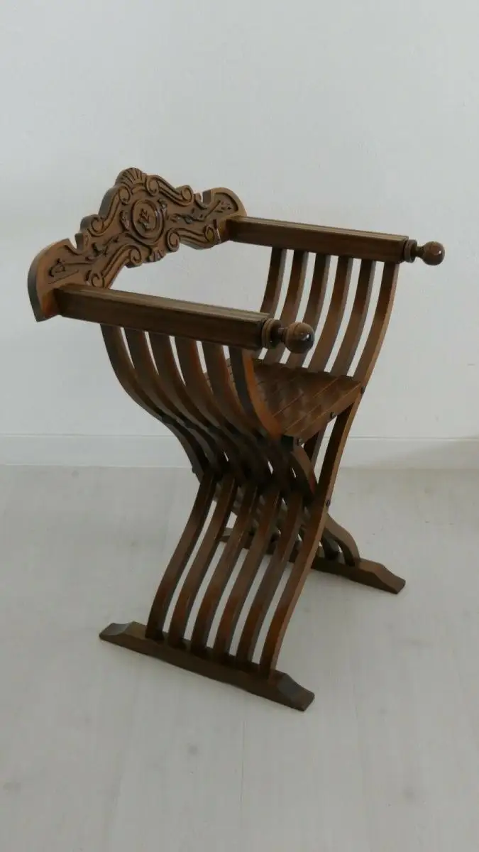 H60161-Scherenstuhl-Armlehnensessel-Stuhl-Sessel-Scherensessel-Armlehnenstuhl-Si 4