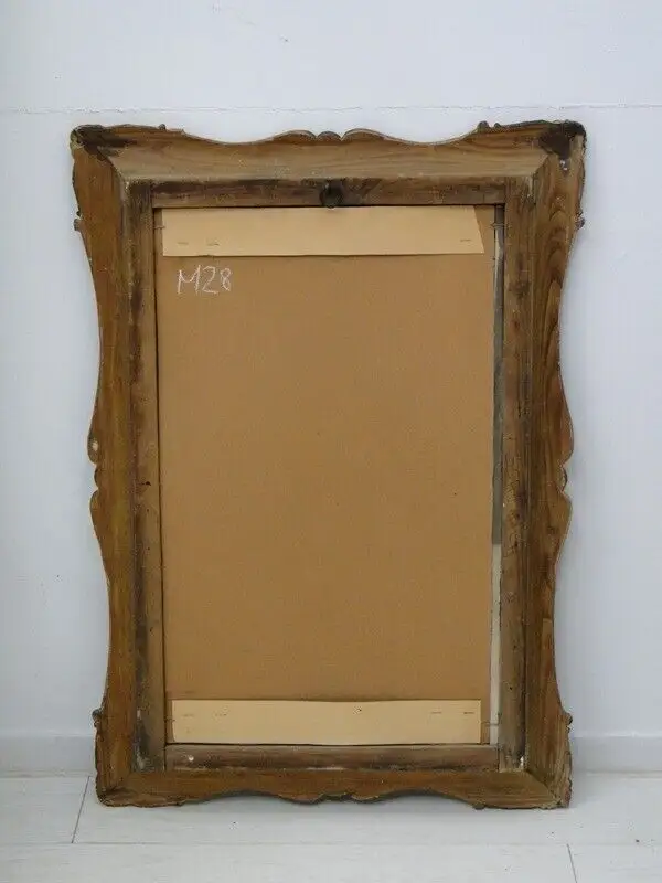 5814-goldfarbiger-Rahmen-Spiegel-Hängespiegel-Wandspiegel 4