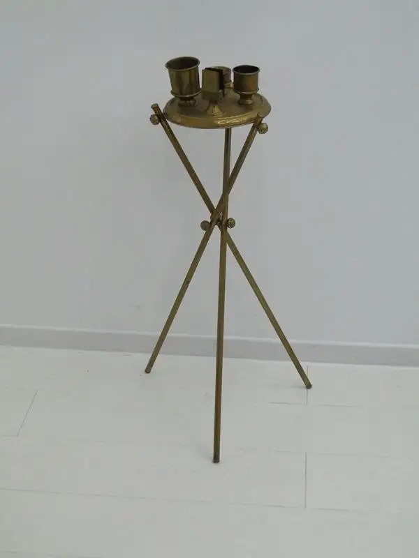 5196D-Messingrauchertisch-Rauchertisch-Tisch-Messingtisch-Beistelltisch-Messing- 0