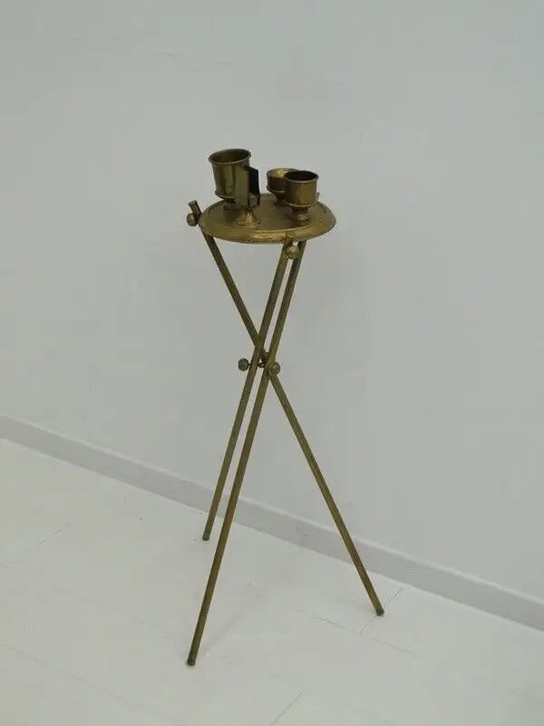 5196D-Messingrauchertisch-Rauchertisch-Tisch-Messingtisch-Beistelltisch-Messing- 1