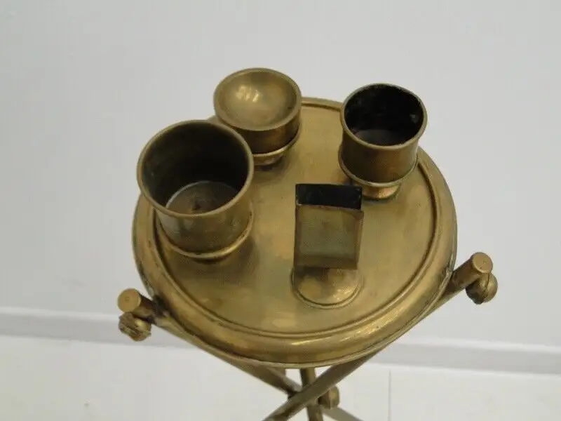 5196D-Messingrauchertisch-Rauchertisch-Tisch-Messingtisch-Beistelltisch-Messing- 2