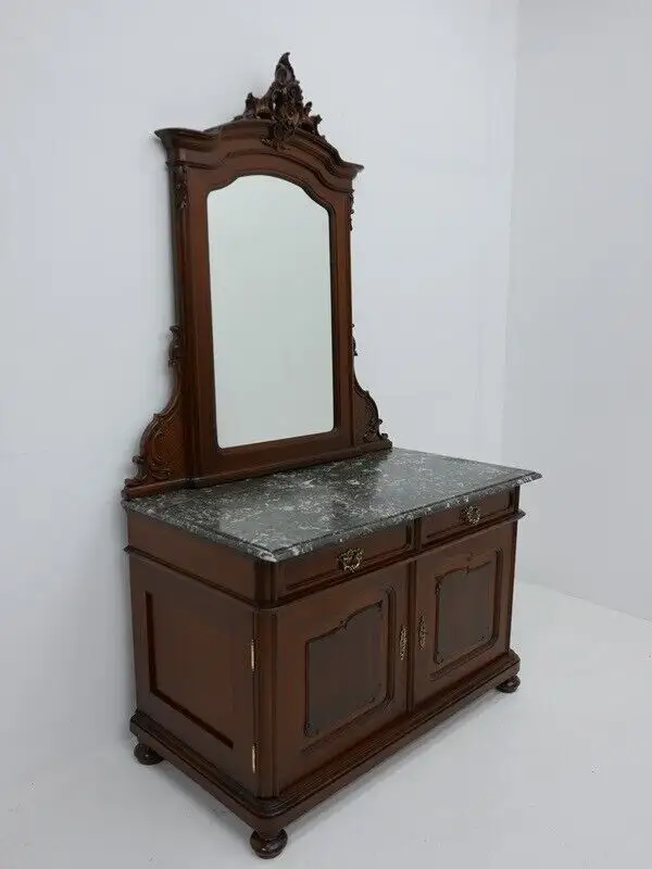 3264-Pfeiferl Barock Waschtisch-ORIGINAL Pfeiferl Barock-Waschtisch-Schminktisch 0
