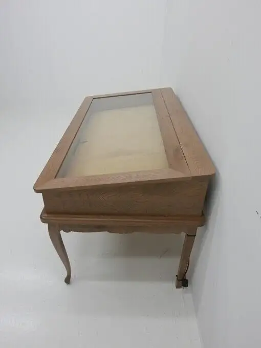 3143-Vitrine-Schaukasten-Jugendstilvitrine-Jugendstilschaukasten-Vitrinentisch- 1