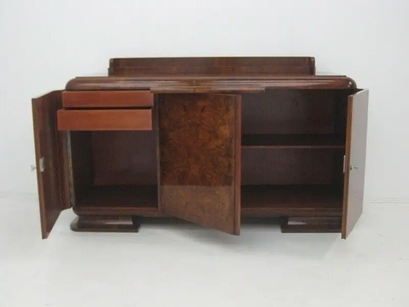 3253-Art Deco Anrichte-Buffet-Art Deco-halbhohe Anrichte-Art Deco Buffet 3