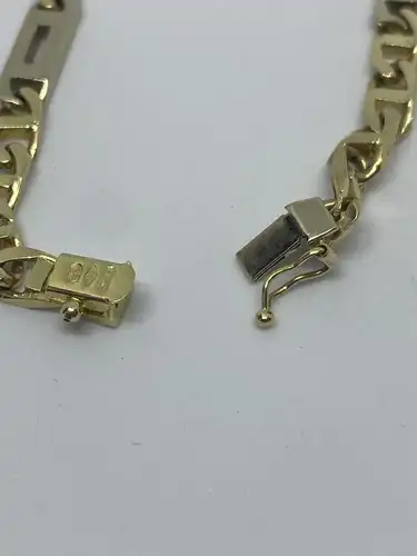 Collier aus Gelb- und Weißgold 585 Echtgold - 14 Karat