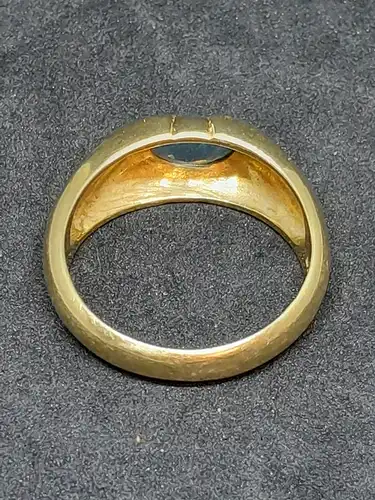 Goldring mit Topas - 14 Karat - Gelbgold - 585 Echtgold - Ring