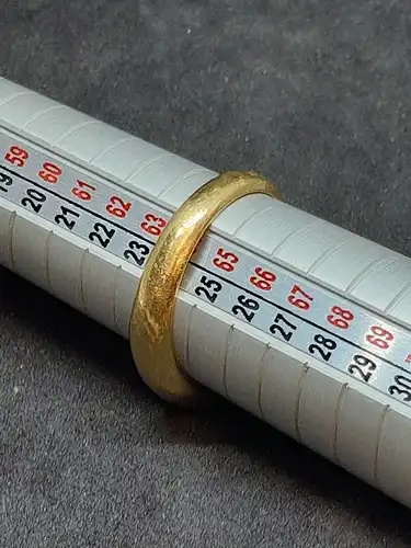 Goldring mit Topas - 14 Karat - Gelbgold - 585 Echtgold - Ring