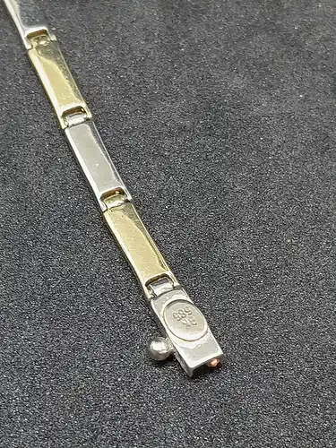 Armband - zweifärbiges Goldarmband - 14 Karat - 585 - Goldarmband